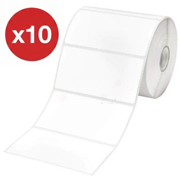 RDS03E1 Brother - blanche - étiquettes compatibles - pack de 10