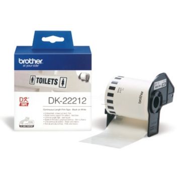 DK22212Brother - blanche - étiquettes de marque