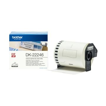 DK22246Brother - blanche - étiquettes de marque