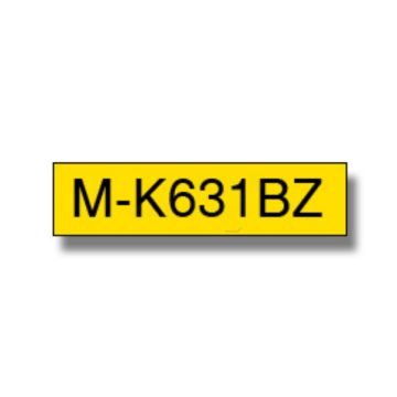 MK631BZBrother - noir, jaune - ruban cassette de marque