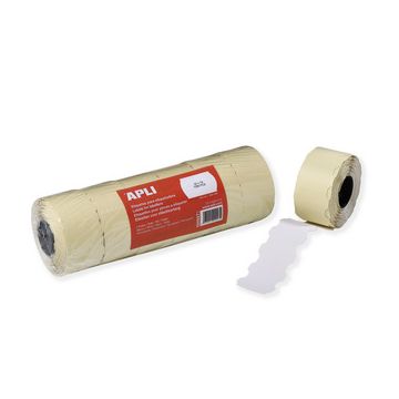 APLI Etiquette pour étiqueteuse de prix, 32 x 19 mm, blanc
