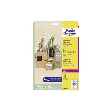 AVERY Zweckform Etiquette américaine, film, mat, 50 x 50 mm