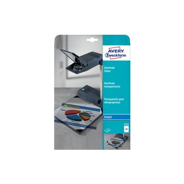 AVERY Zweckform Transparents pour rétroprojecteur A4, clair