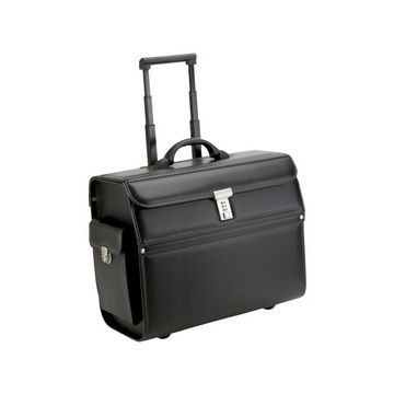 Alassio Valise pour pilotes "MONDO", similicuir, noir