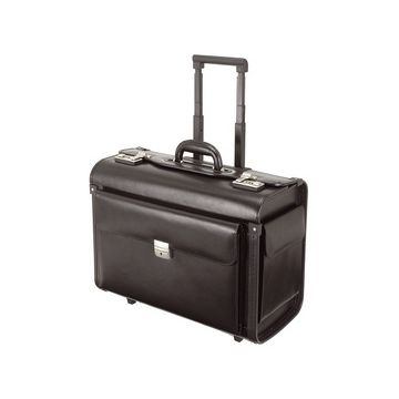 Alassio Valise pour pilotes SILVANA, simili cuir, noir