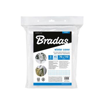 Bradas Couverture de protection hivernale, 450 mm, set de 3