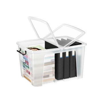 CEP Boîte de rangement strata, 65 litres, transparent