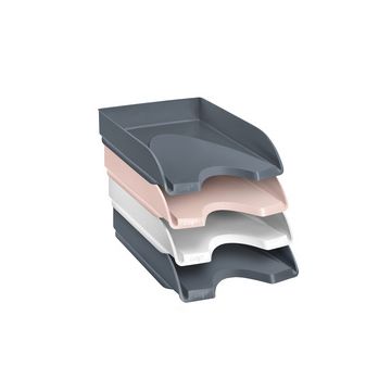 CEP Corbeille à courrier MINERAL, format A4, set de 4