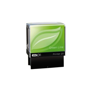 COLOP Tampon pour texte Printer 20 Green Line, 4 lignes