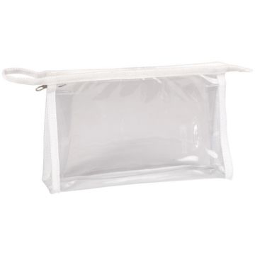 Clairefontaine Trousse rectangulaire, plastique, transparent