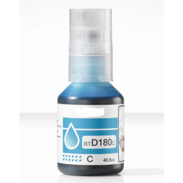 BTD180C Brother - cyan - bouteille d'encre compatible
