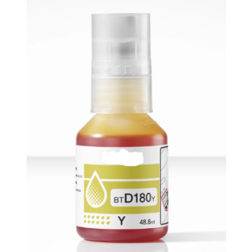 BTD180Y Brother - jaune - bouteille d'encre compatible