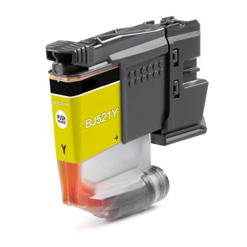 LC521Y Brother - jaune - cartouche compatible
