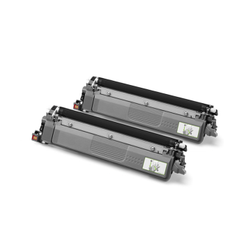 Compatible - Brother TN 248 XL BK - pack de 2 - toners
