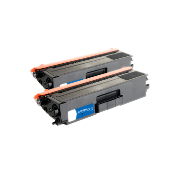 Compatible - Brother TN-423 BK - pack de 2 - toners