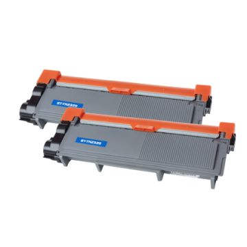 TN2320TWIN Brother - noir - pack de 2 - toners compatibles