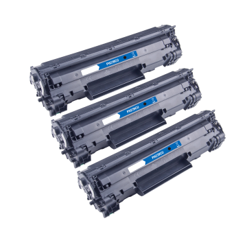Compatible - HP CF279A / 79A - pack de 3 - toners