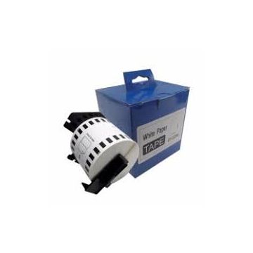 DK22205 Brother - blanc - ruban cassette compatible