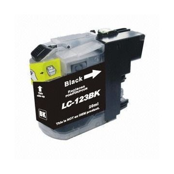 LC123BK Brother - noire - cartouche compatible