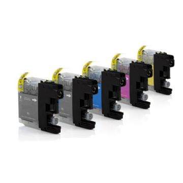 LC127XLVALBP Brother - multipack 4 couleurs : noire, cyan, magenta, jaune - cartouches d'encre compatibles