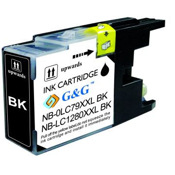 LC1280XLBK Brother - noire - cartouche compatible