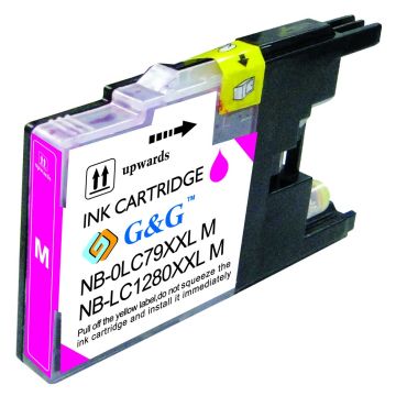 LC1280XLM Brother - magenta - cartouche compatible