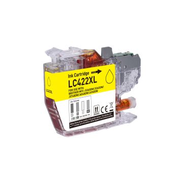LC422XLY Brother - jaune - cartouche compatible