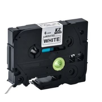 TZE211 Brother - noir, blanc - ruban cassette compatible