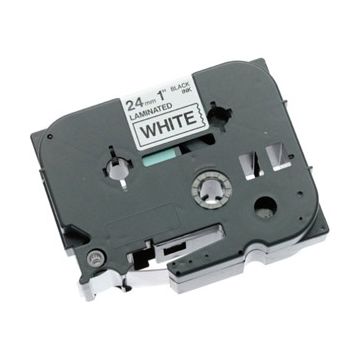TZE251 Brother - noir, blanc - ruban cassette compatible