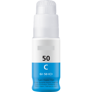 3403C001 / GI-50 C Canon - cyan - bouteille d'encre compatible