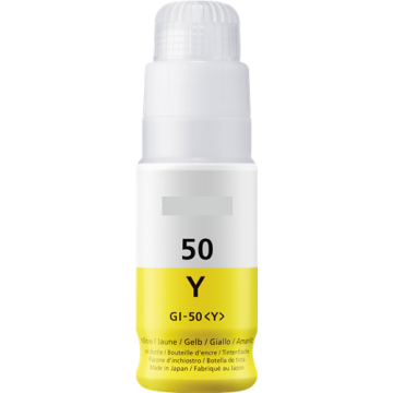 3405C001 / GI-50 Y Canon - jaune - bouteille d'encre compatible