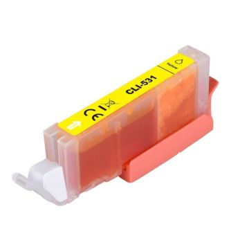 6121C001 / CLI-531 Y Canon - jaune - cartouche compatible