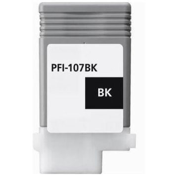 6705B001 / PFI-107 BK Canon - noire - cartouche compatible