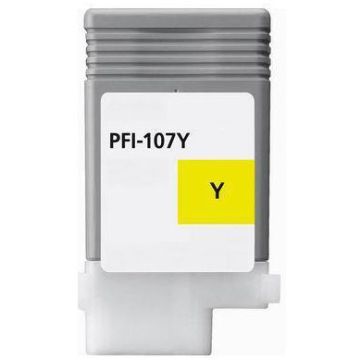 6708B001 / PFI-107 Y Canon - jaune - cartouche compatible