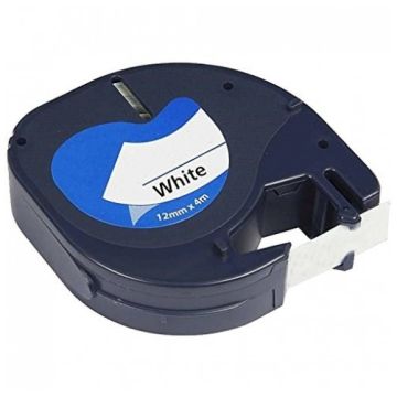 91201 / S0721610 Dymo - blanc - ruban cassette compatible