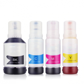Multipack 4 couleurs (BK,C,M,Y) - Bouteille d'encre compatible 102 / C13T03R640 - Epson