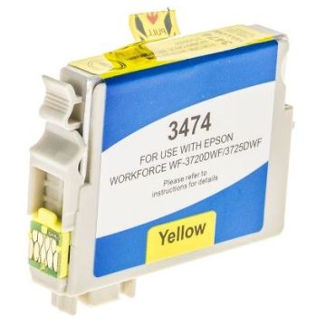 C13T34744010 / 34XL Epson - jaune - cartouche compatible