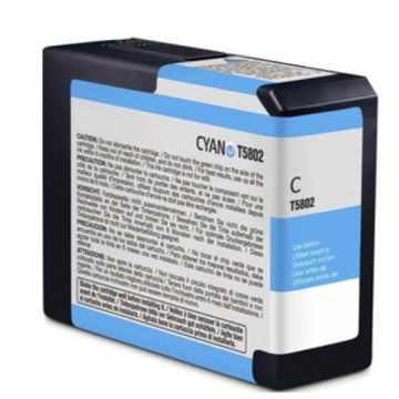 C13T580200 / T5802 Epson - cyan - cartouche compatible