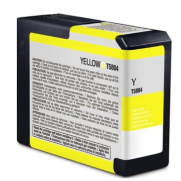 C13T580400 / T5804 Epson - jaune - cartouche compatible