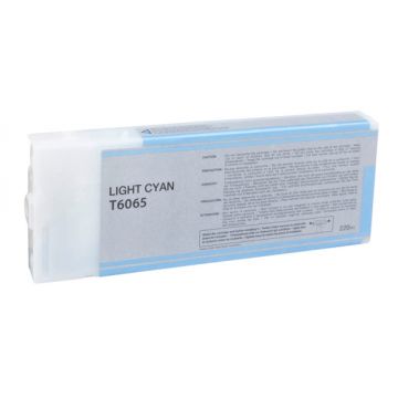 C13T606500 / T6065 Epson - cyan photo - cartouche compatible