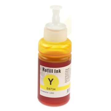 C13T67344A / T6734 Epson - jaune - bouteille d'encre compatible