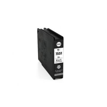 C13T755140 / T7551 Epson - noire - cartouche compatible