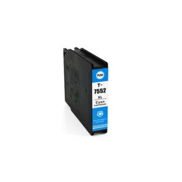 C13T755240 / T7552 Epson - cyan - cartouche compatible