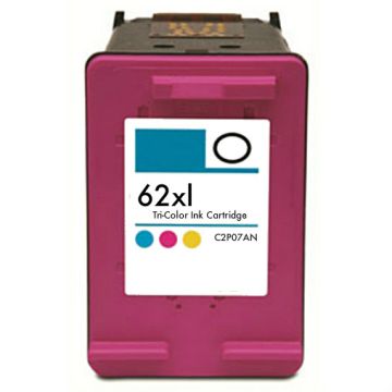 C2P07AE / 62XL HP - multicouleur - cartouche compatible