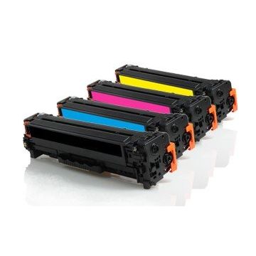 Compatibles - HP CF 400-3 X / 201X - pack de 4 - toners