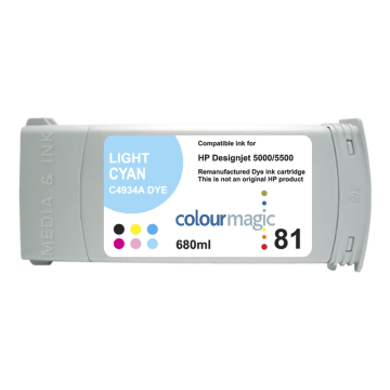 C4934A / 81 HP - cyan photo - cartouche compatible