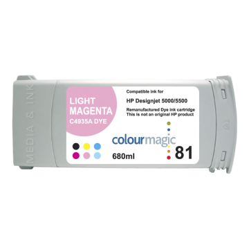 C4935A / 81 HP - magenta photo - cartouche compatible