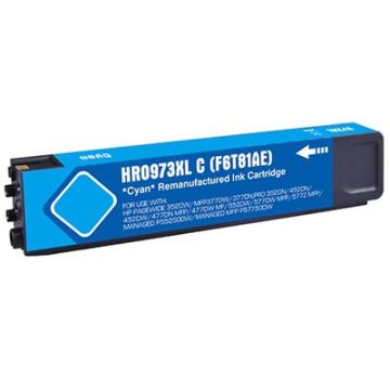 F6T81AE / 973X HP - cyan - cartouche compatible