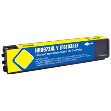 F6T83AE / 973X HP - jaune - cartouche compatible