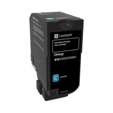 74C2SC0 Lexmark - cyan - toner compatible